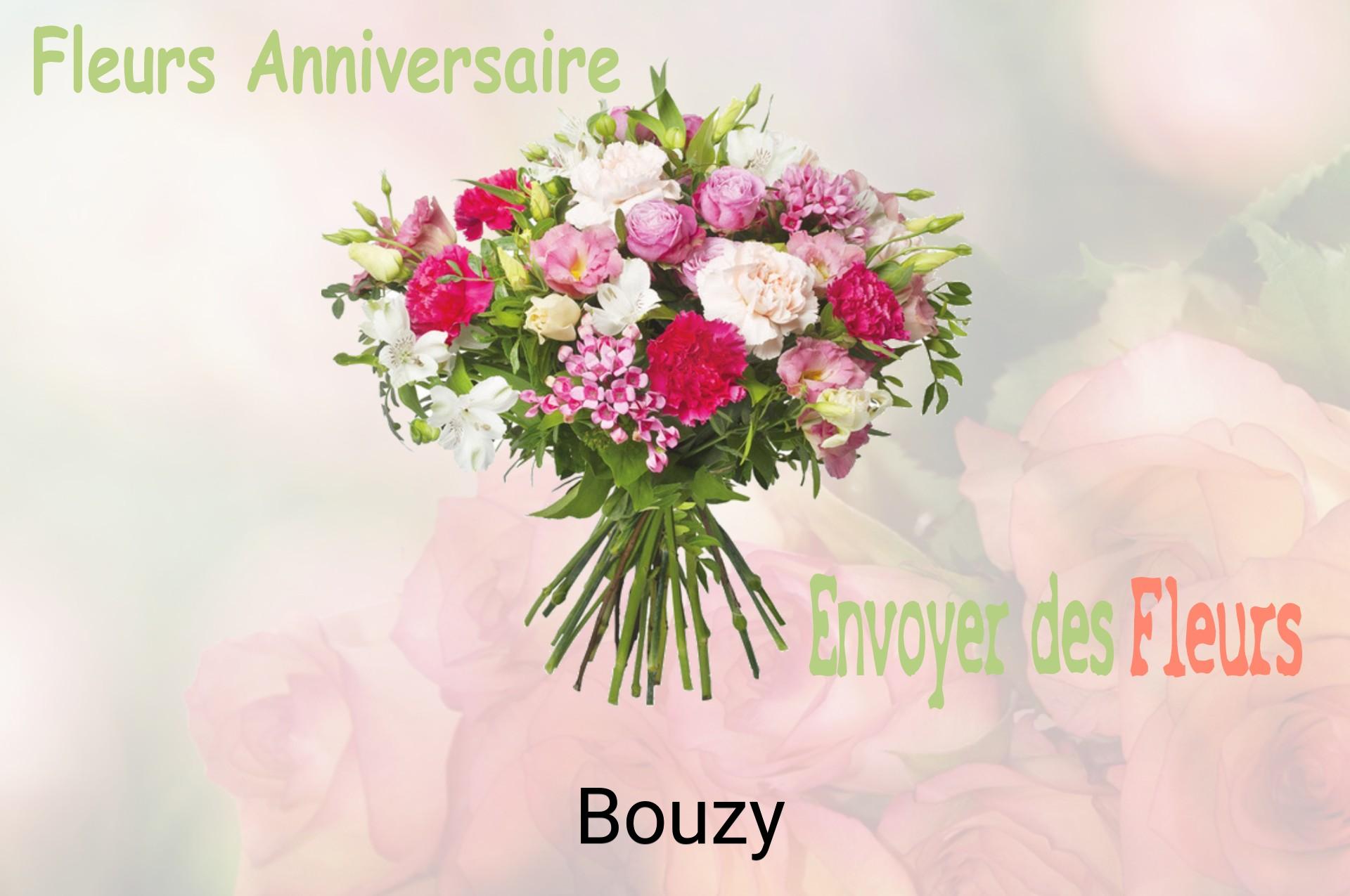 Bouquet de fleurs d’anniversaire livré à Bouzy